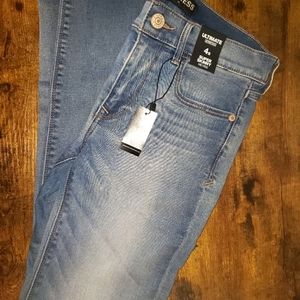 Express Super Skinny Mid Rise Jeans